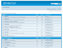 Tablet Screenshot of hallenradsport-forum.de